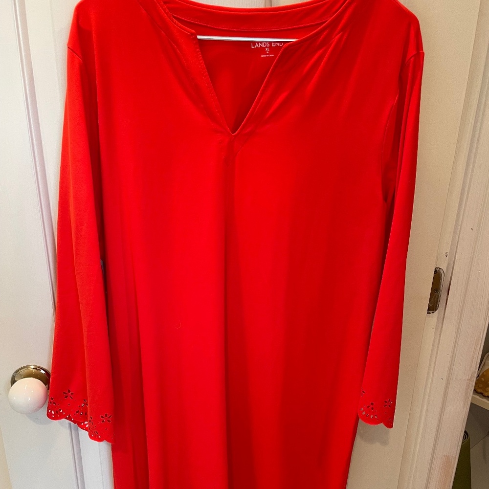 Mini Dress/Coverup Orange size XL